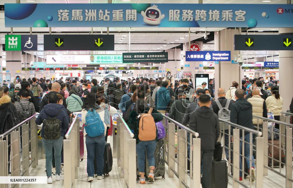 CHINA-SHENZHEN-HONG KONG-NORMAL TRAVEL-RESUMPTION (CN)