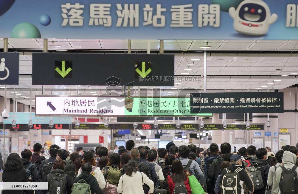 CHINA-SHENZHEN-HONG KONG-NORMAL TRAVEL-RESUMPTION (CN)