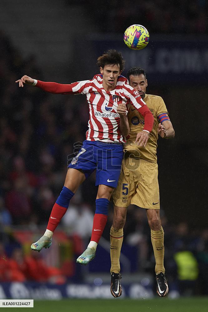 (SP)SPAIN-BARCELONA-FOOTBALL-SPANISH LEAGUE-ATLETICO DE MADRID VS BARCELONA