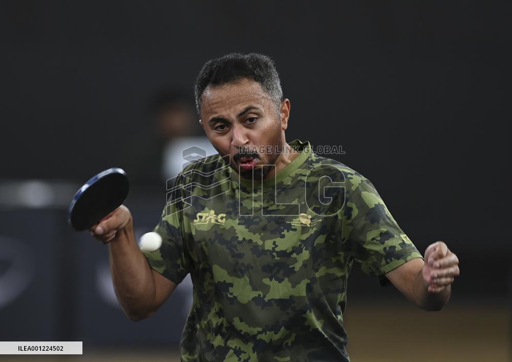 (SP)QATAR-DOHA-TABLE TENNIS-WTTC-ASIAN CONTINENTAL STAGE-MEN'S SINGLES
