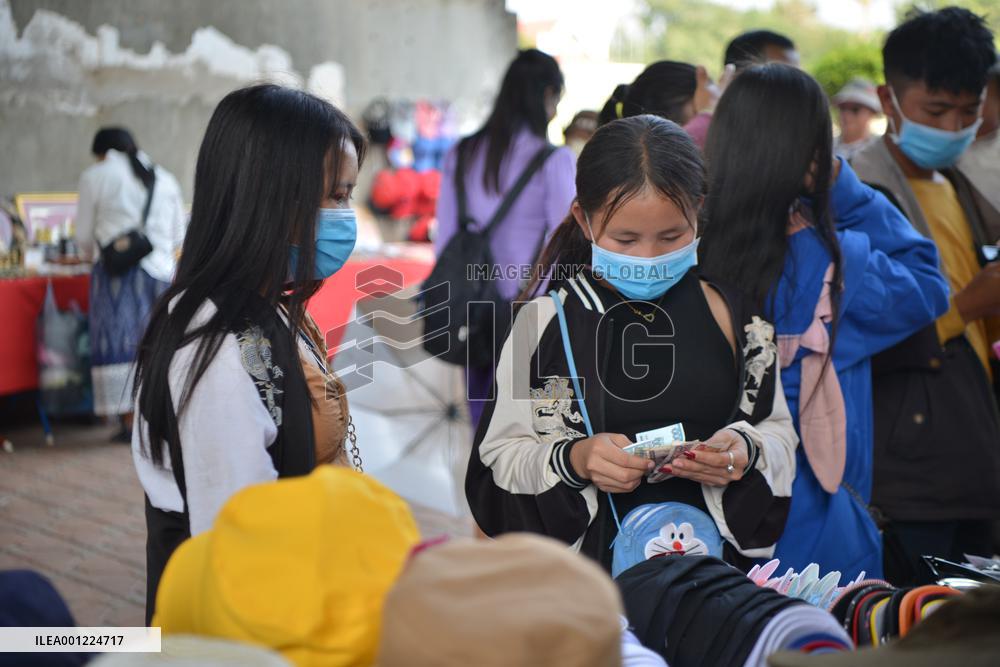 LAOS-VIENTIANE-INFLATION