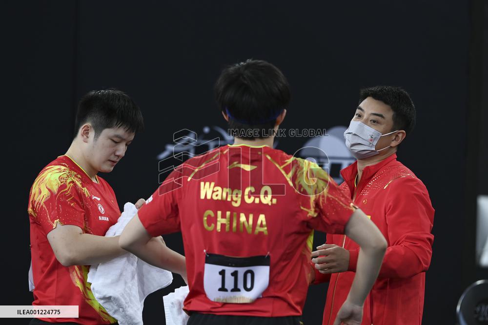 (SP)QATAR-DOHA-TABLE TENNIS-WTTC-ASIAN CONTINENTAL STAGE-MEN'S DOUBLES