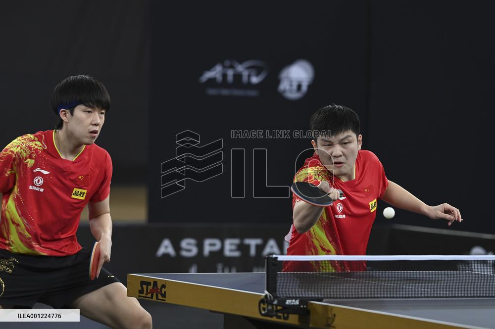 (SP)QATAR-DOHA-TABLE TENNIS-WTTC-ASIAN CONTINENTAL STAGE-MEN'S DOUBLES