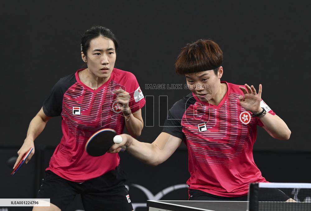 (SP)QATAR-DOHA-TABLE TENNIS-WTTC-ASIAN CONTINENTAL STAGE-WOMEN'S DOUBLES