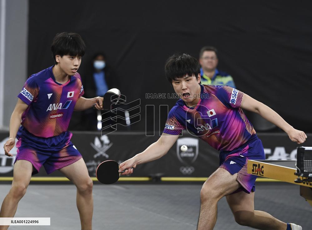 (SP)QATAR-DOHA-TABLE TENNIS-WTTC-ASIAN CONTINENTAL STAGE-MEN'S DOUBLES