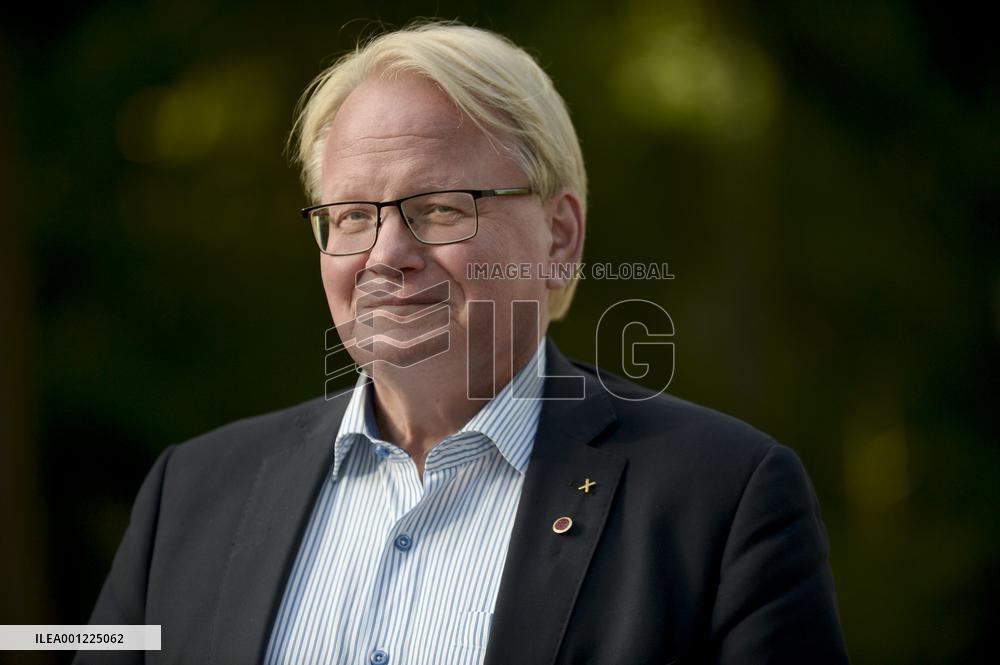 Defence Ministers of Norway, Sweden, and Finland at a media meeting