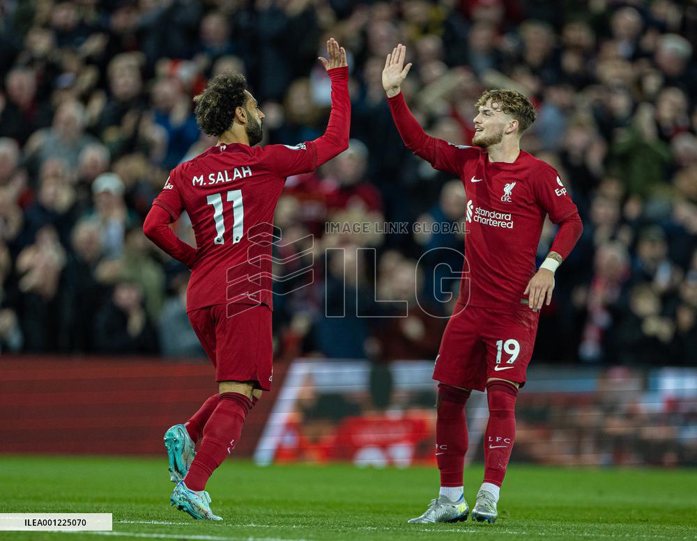 (SP)BRITAIN-LIVERPOOL-FOOTBALL-PREMIER LEAGUE-LIVERPOOL VS LEEDS UNITED