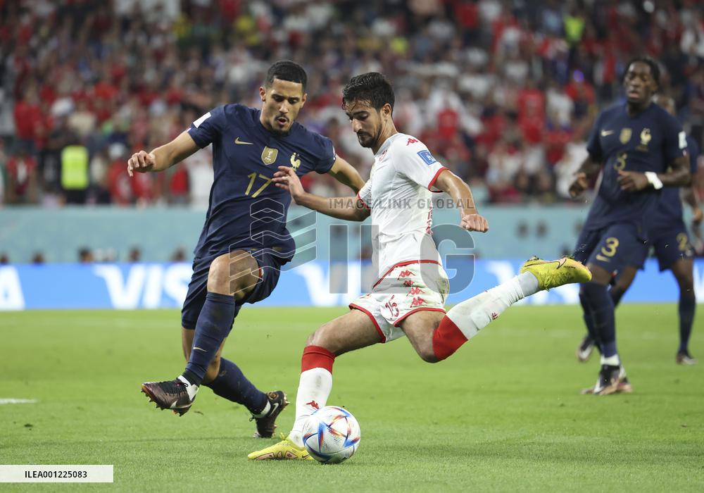 (SP)QATAR-AL RAYYAN-2022 WORLD CUP-GROUP D-TUN VS FRA