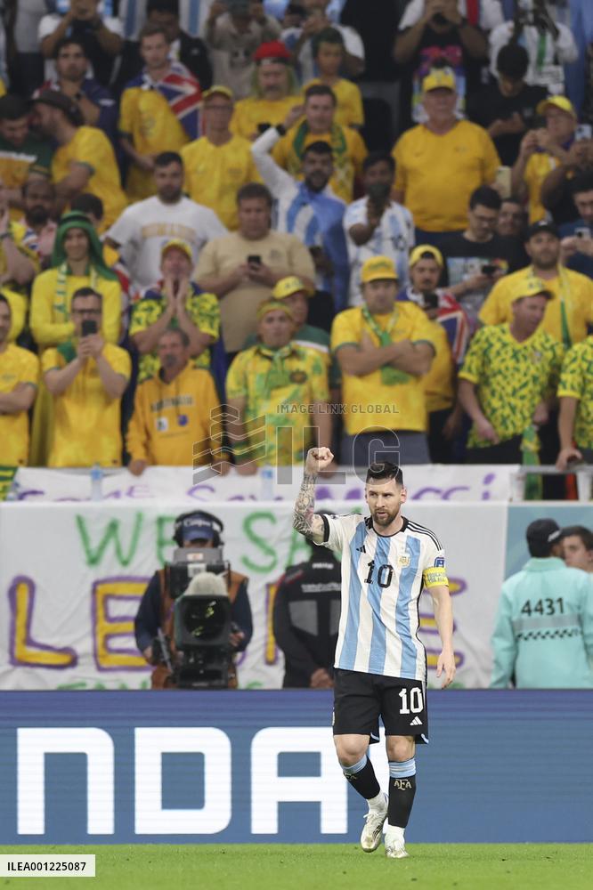 (SP)QATAR-AL RAYYAN-2022 WORLD CUP-ROUND OF 16-ARG VS AUS