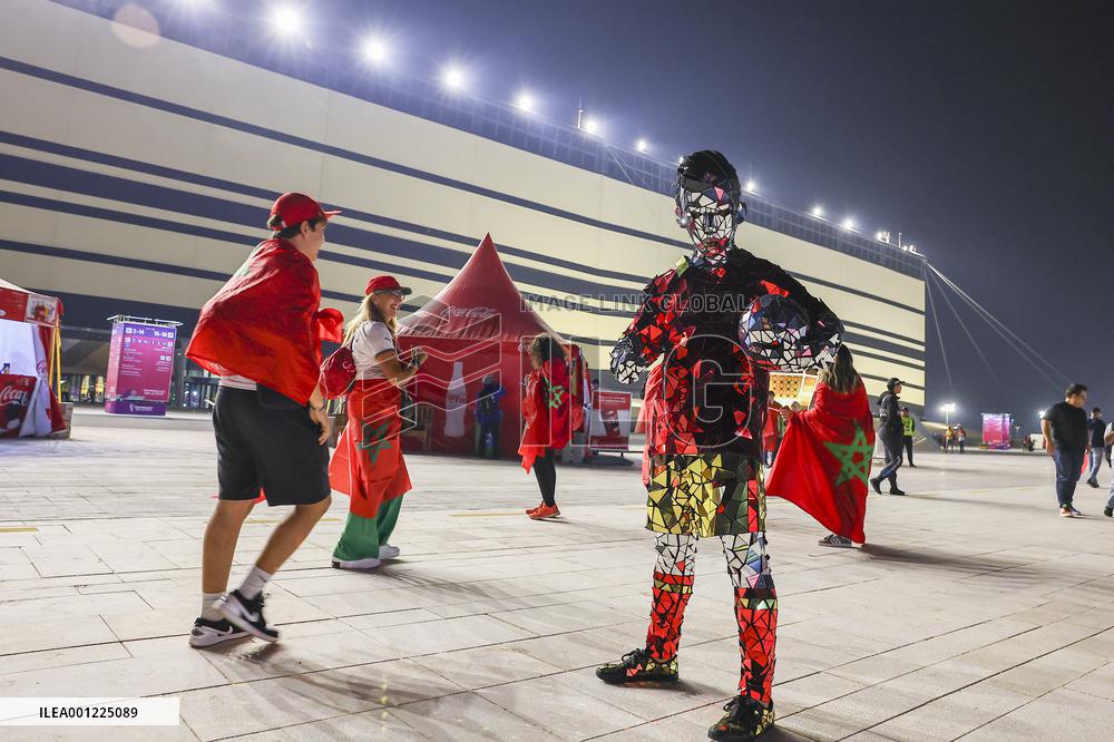 (SP)QATAR-AL KHOR-2022 WORLD CUP-SEMIFINAL-FRA VS MAR