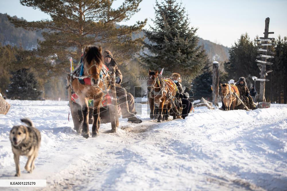 CHINA-HEILONGJIANG-MOHE-WINTER TOURISM (CN)