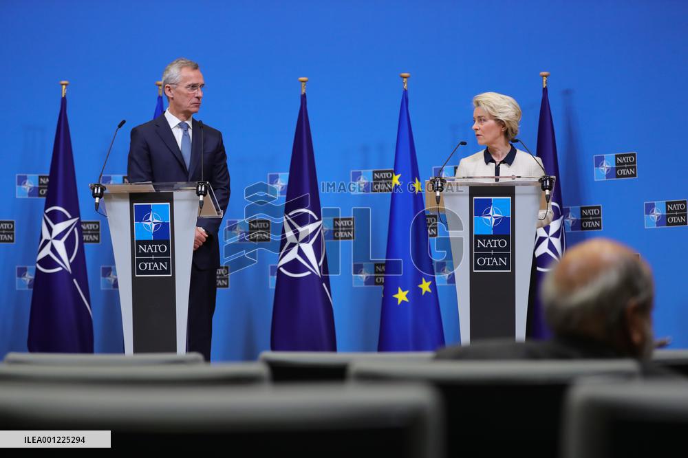 BELGIUM-BRUSSELS-NATO-EU-COOPERATION