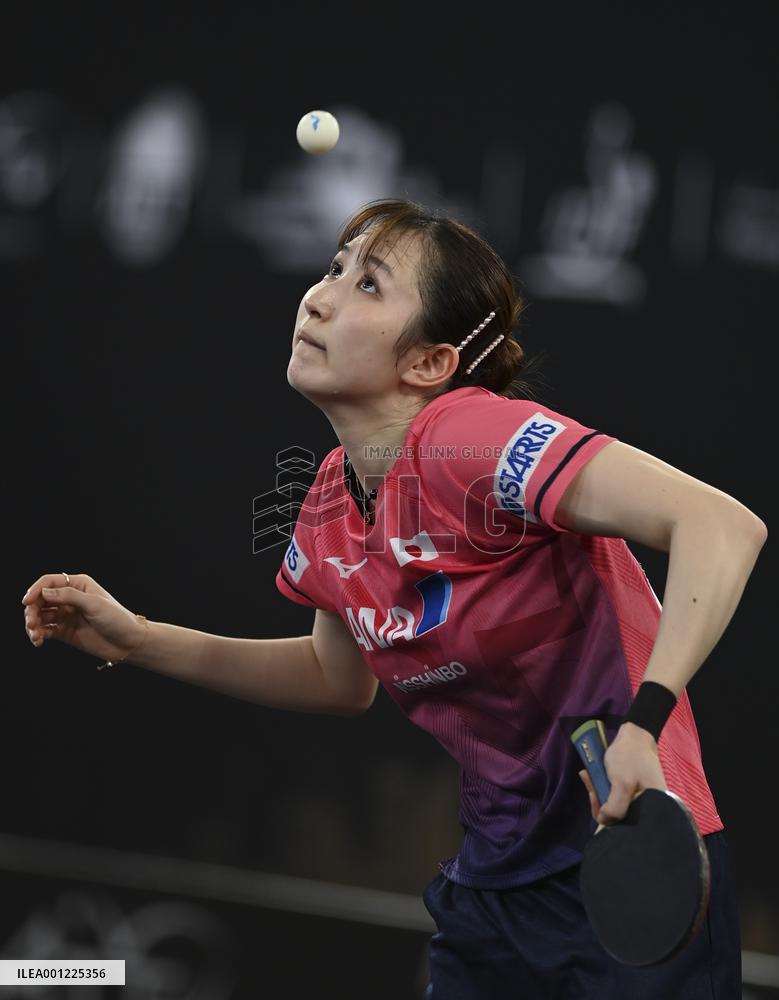 (SP)QATAR-DOHA-TABLE TENNIS-WTTC-ASIAN CONTINENTAL STAGE-WOMEN'S SINGLES