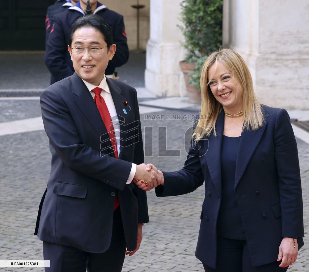 Japan-Italy summit in Rome