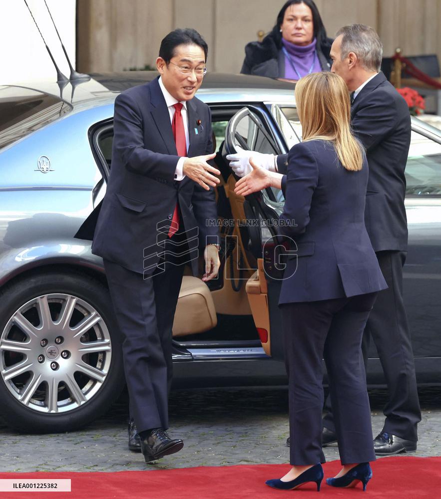 Japan-Italy summit in Rome