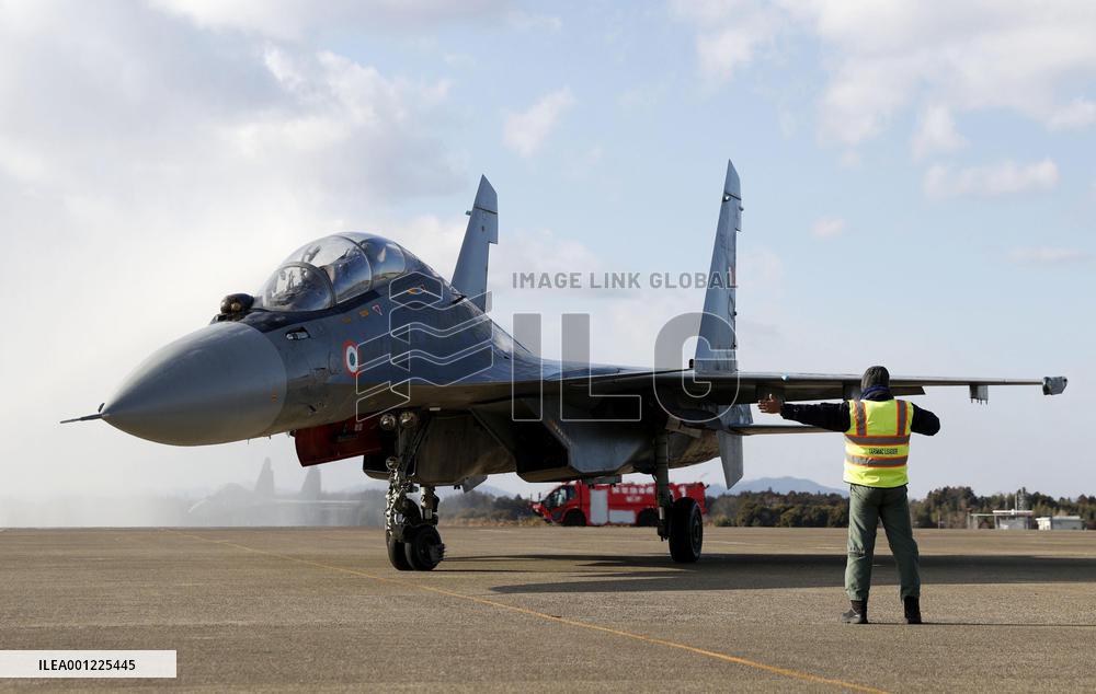 Japan, India's joint fighter jet training
