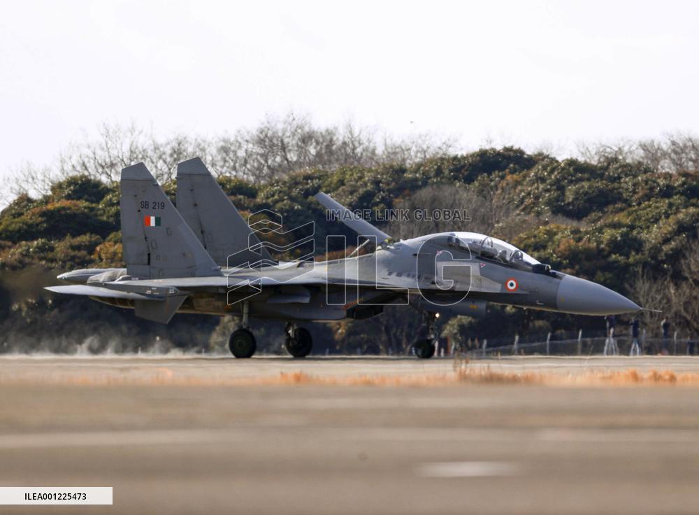 Japan, India's joint fighter jet training