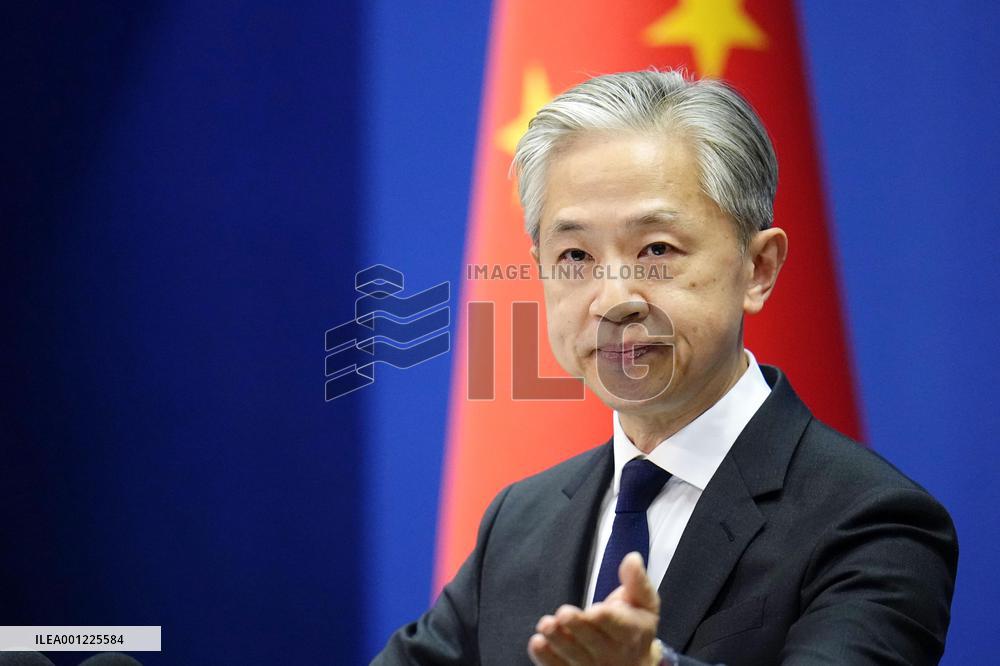 Chinese Foreign Ministry spokesman Wang
