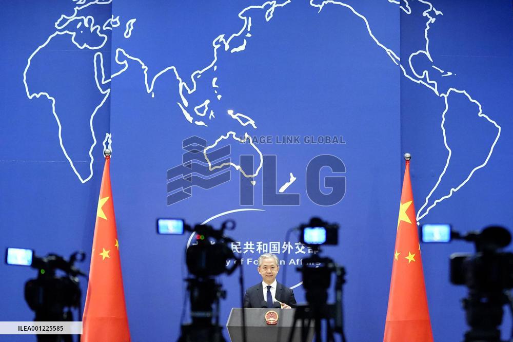 Chinese Foreign Ministry spokesman Wang