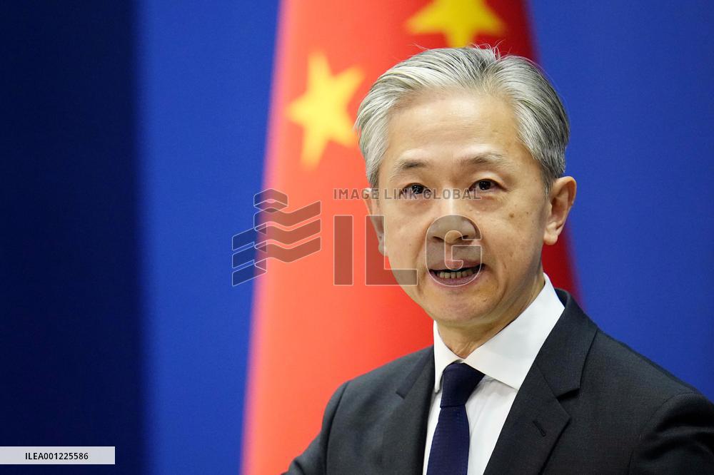 Chinese Foreign Ministry spokesman Wang