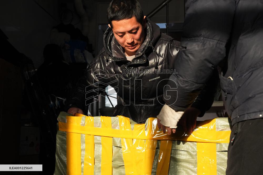 CHINA-HEILONGJIANG-FUYUAN-FISH MARKET (CN)