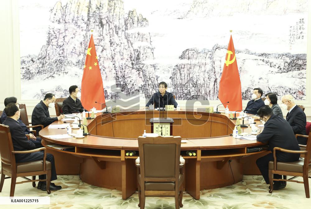 CHINA-LI ZHANSHU-NPC-MEETING (CN)