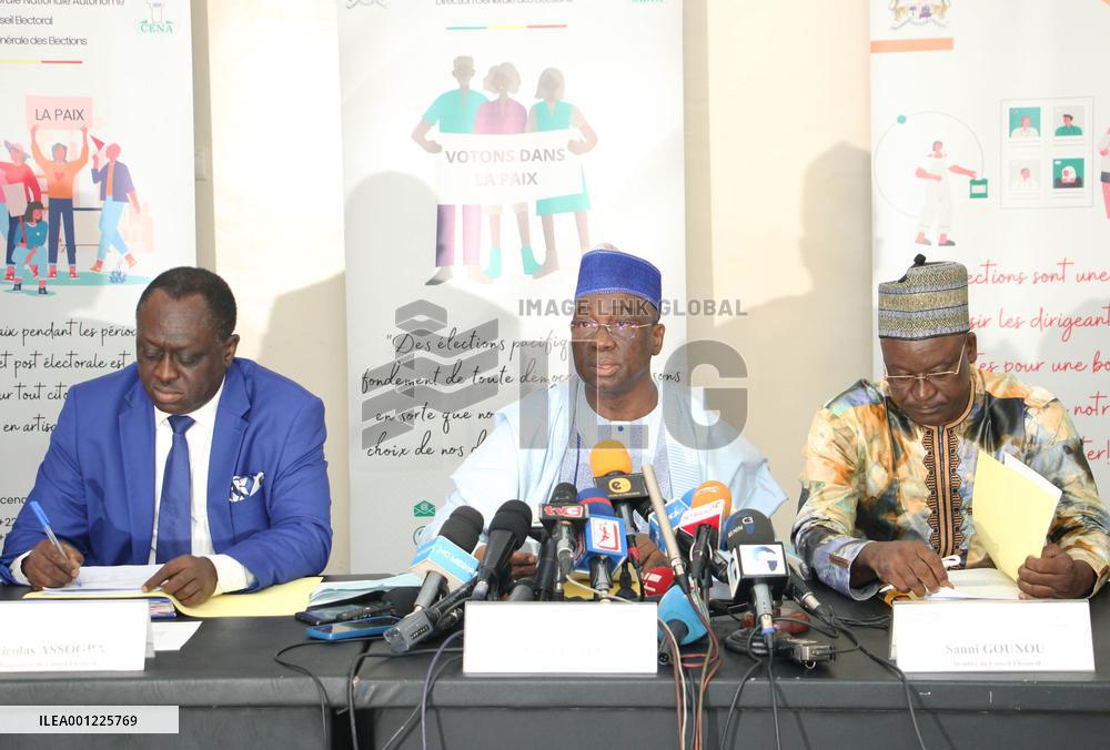 BENIN-COTONOU-LEGISLATIVE ELECTIONS-PRELIMINARY RESULTS