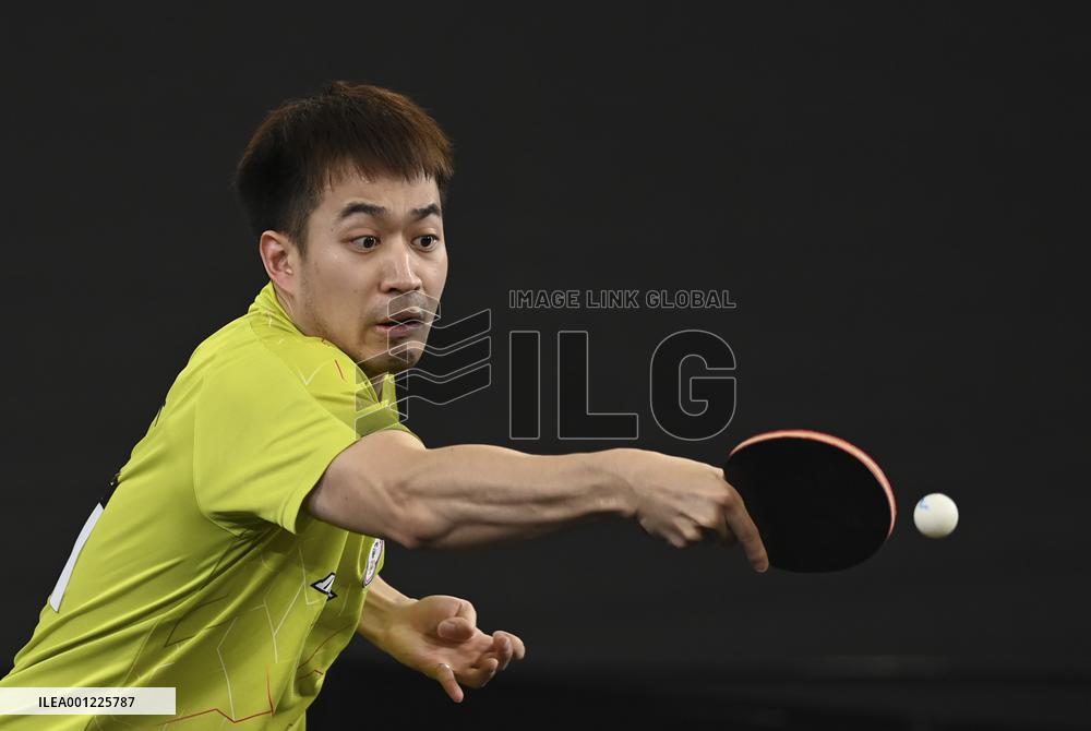 (SP)QATAR-DOHA-TABLE TENNIS-WTTC FINALS-ASIAN CONTINENTAL STAGE-MEN'S SINGLES
