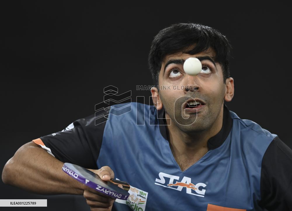 (SP)QATAR-DOHA-TABLE TENNIS-WTTC FINALS-ASIAN CONTINENTAL STAGE-MEN'S SINGLES
