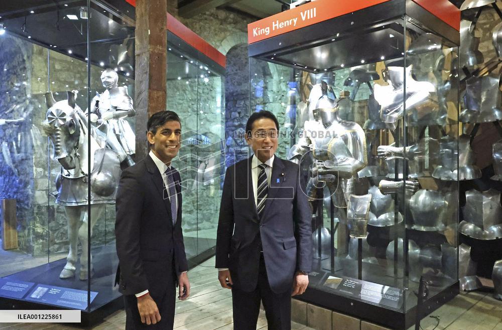 Japan PM Kishida in London