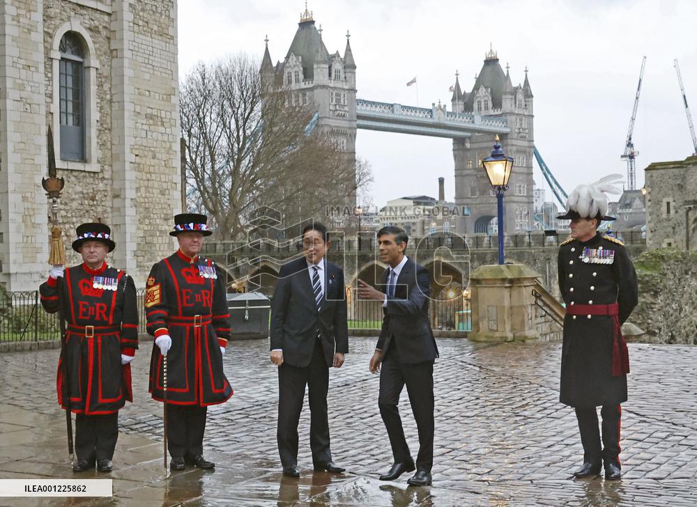 Japan PM Kishida in London