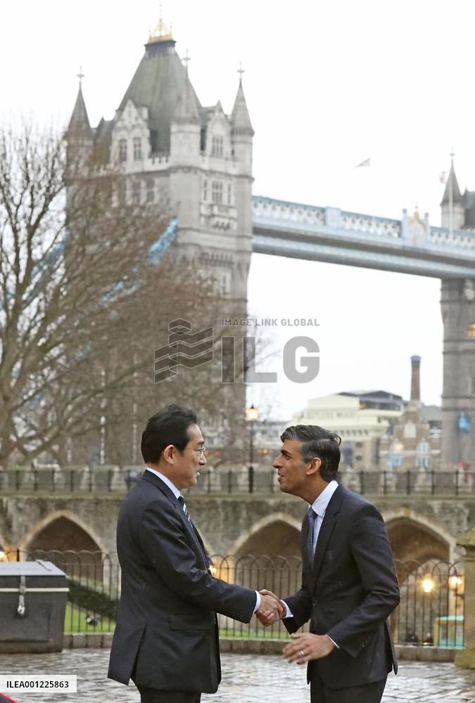 Japan PM Kishida in London