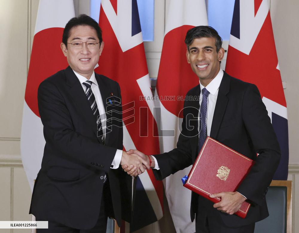 Japan PM Kishida in London
