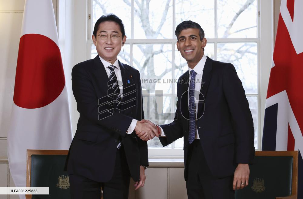 Japan PM Kishida in London