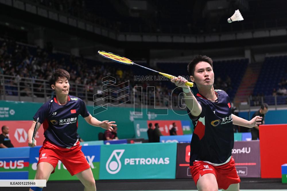 (SP)MALAYSIA-KUALA LUMPUR-BADMINTON-MALAYSIA OPEN-WOMEN'S DOUBLES