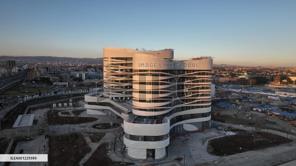 ETHIOPIA-ADDIS ABABA-CHINA-AIDED AFRICA CDC-HEADQUARTERS-COMPLETION