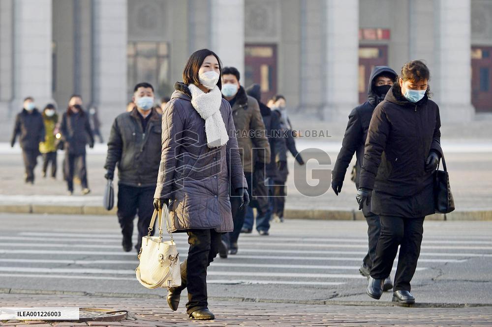 Scene in Pyongyang