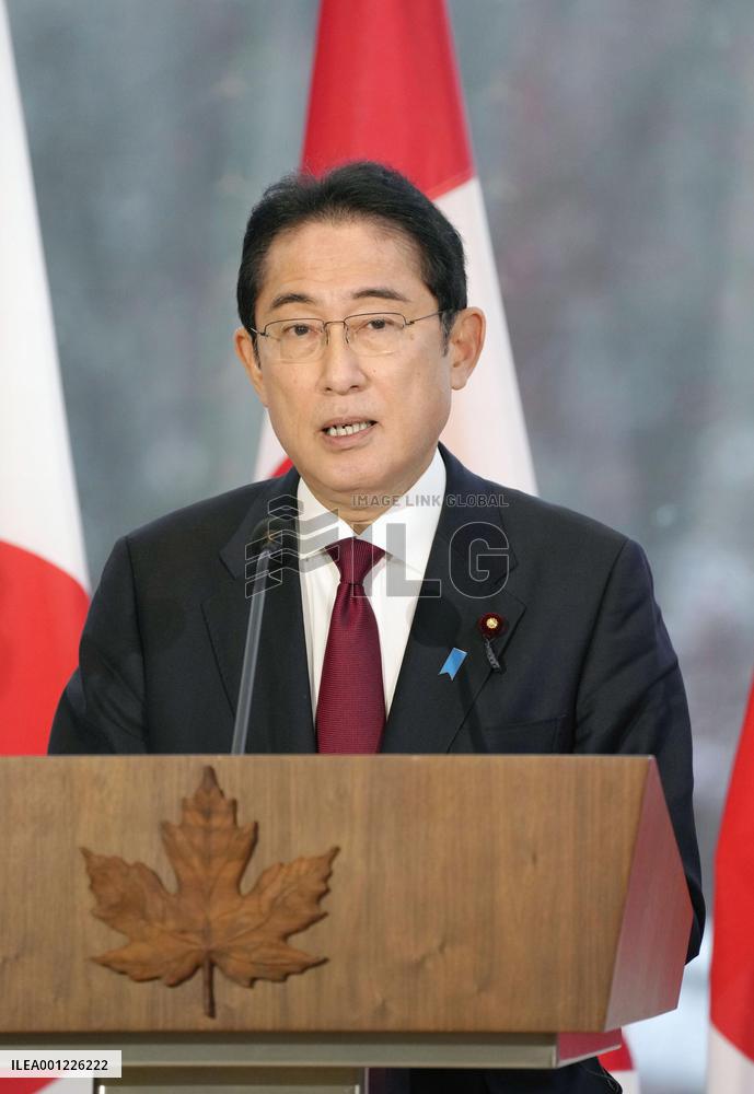 Japan-Canada summit in Ottawa