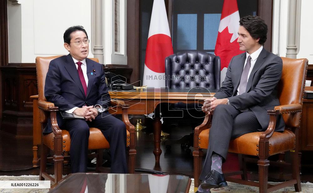 Japan-Canada summit in Ottawa