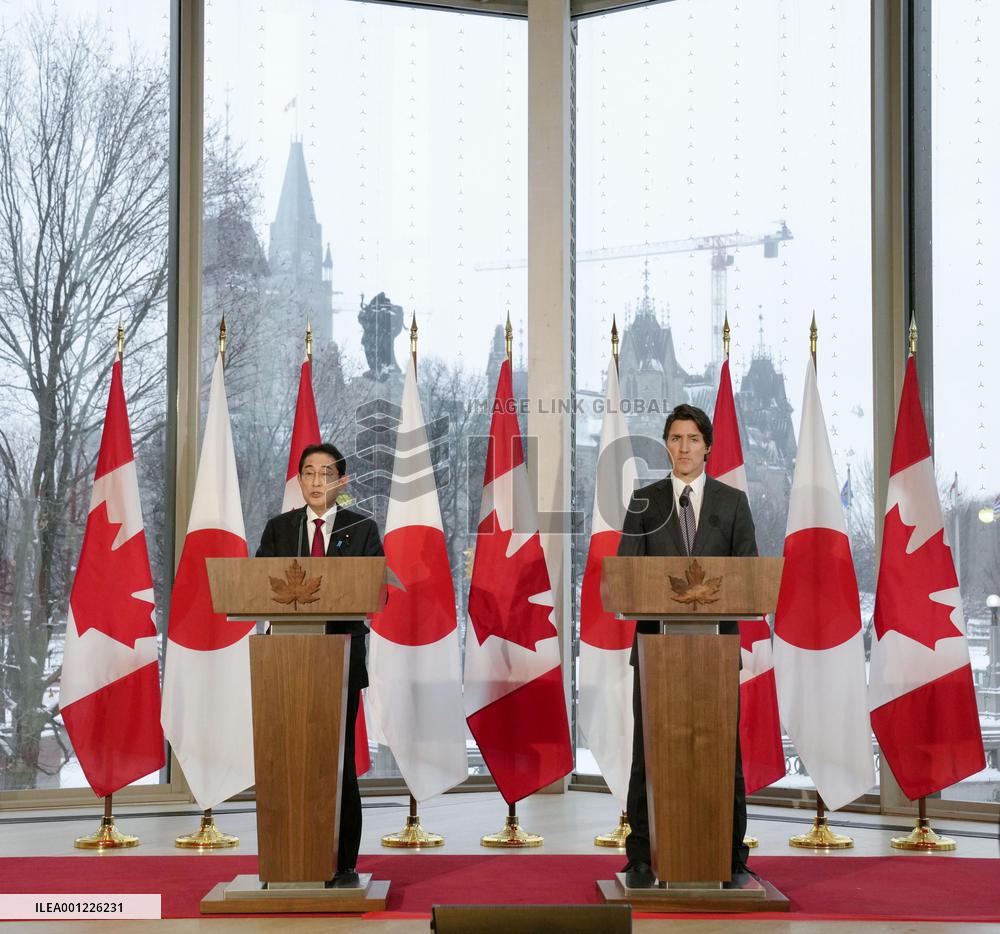 Japan-Canada summit in Ottawa