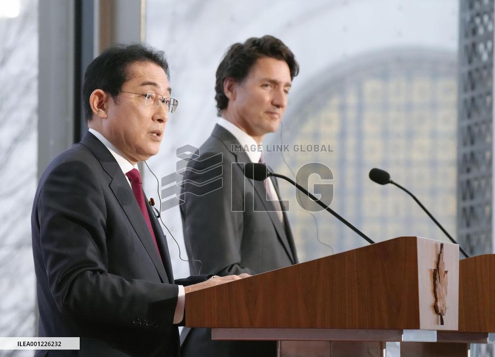 Japan-Canada summit in Ottawa