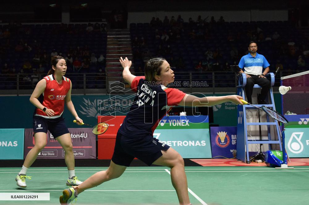 (SP)MALAYSIA-KUALA LUMPUR-BADMINTON-MALAYSIA OPEN-WOMEN'S DOUBLES