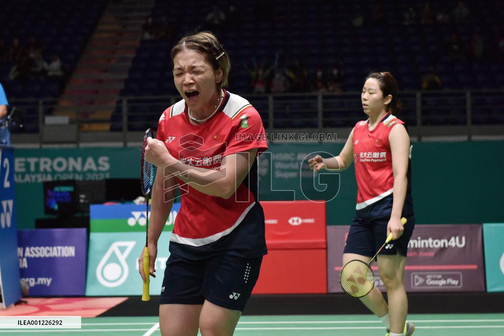 (SP)MALAYSIA-KUALA LUMPUR-BADMINTON-MALAYSIA OPEN-WOMEN'S DOUBLES