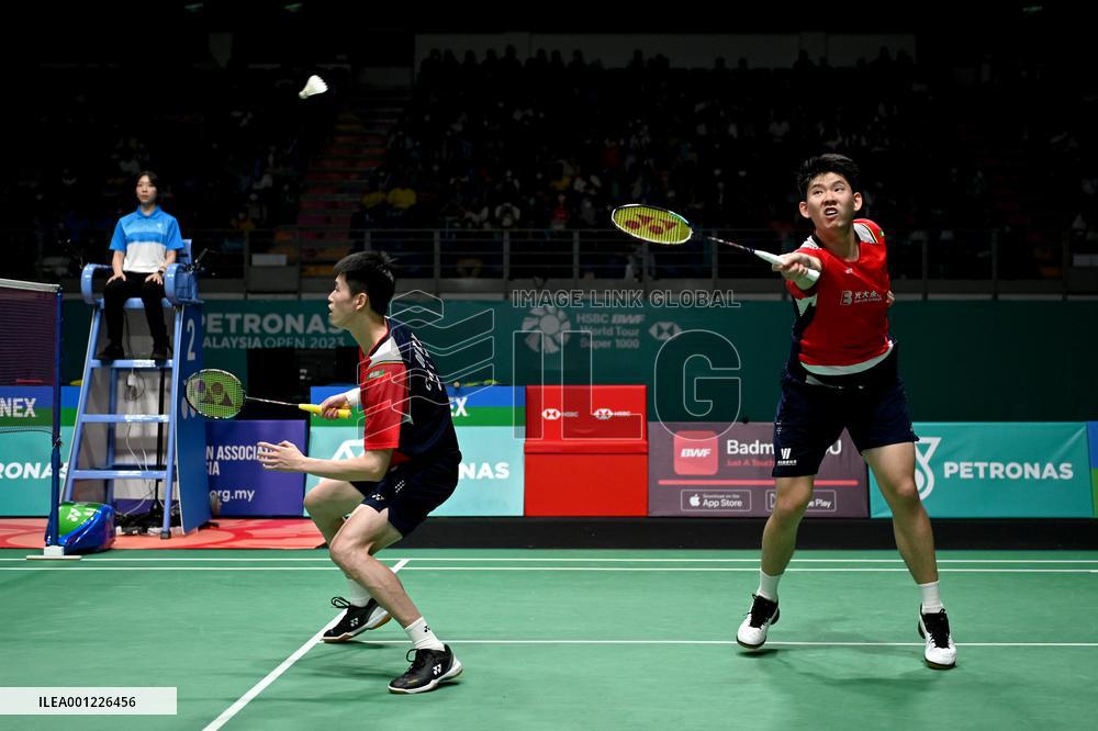 (SP)MALAYSIA-KUALA LUMPUR-BADMINTON-MALAYSIA OPEN-MEN'S DOUBLES