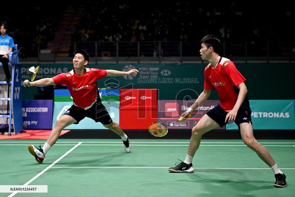 (SP)MALAYSIA-KUALA LUMPUR-BADMINTON-MALAYSIA OPEN-MEN'S DOUBLES