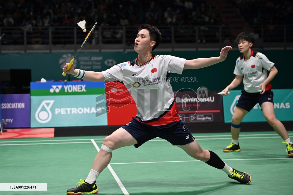 (SP)MALAYSIA-KUALA LUMPUR-BADMINTON-MALAYSIA OPEN-WOMEN'S DOUBLES