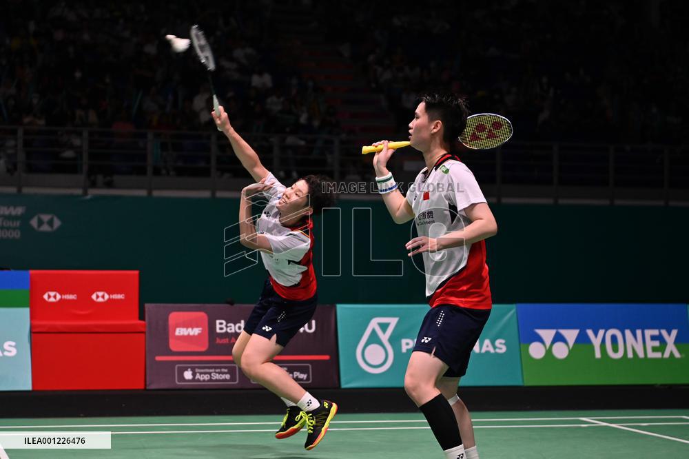(SP)MALAYSIA-KUALA LUMPUR-BADMINTON-MALAYSIA OPEN-WOMEN'S DOUBLES
