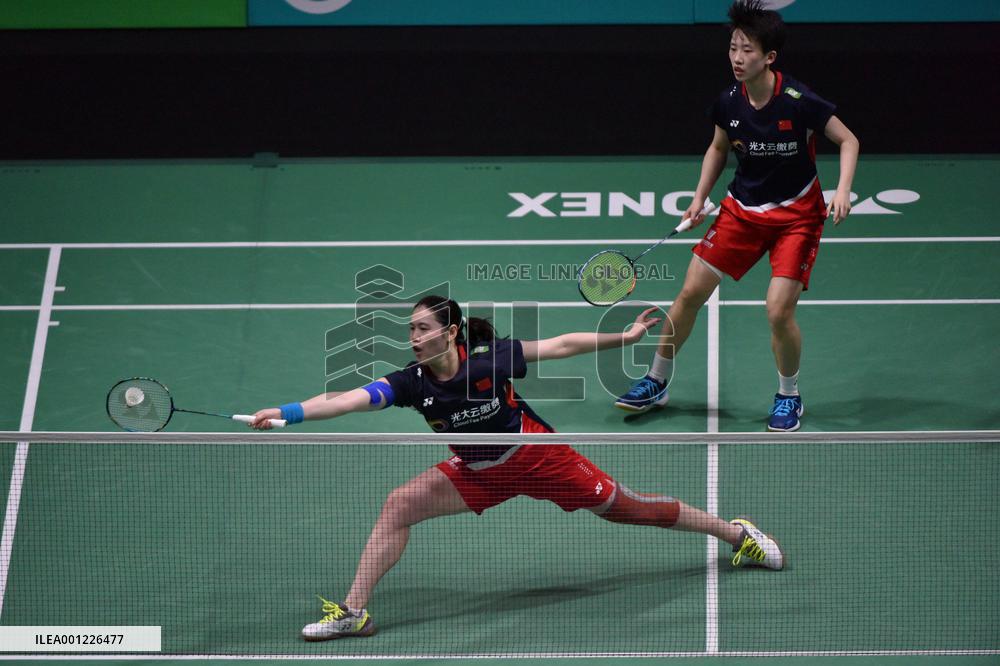 (SP)MALAYSIA-KUALA LUMPUR-BADMINTON-MALAYSIA OPEN-WOMEN'S DOUBLES