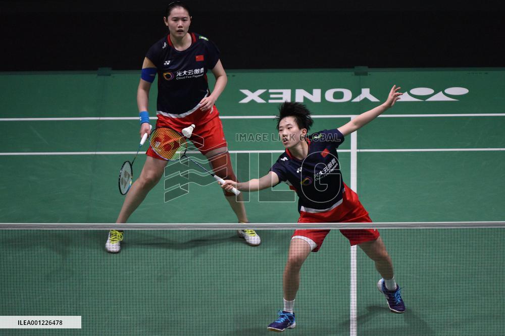 (SP)MALAYSIA-KUALA LUMPUR-BADMINTON-MALAYSIA OPEN-WOMEN'S DOUBLES