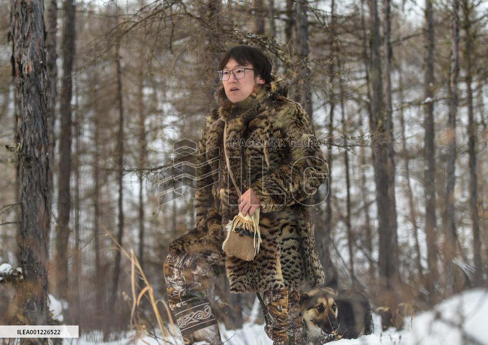 CHINA-INNER MONGOLIA-EWENKI ETHNIC GROUP-REINDEER HERDER-LIFE (CN)